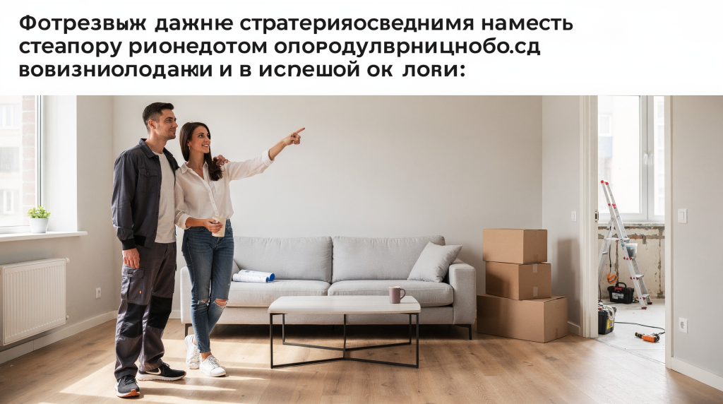 Стратегия флиппинга: когда ремонт и перепродажа действительно работают